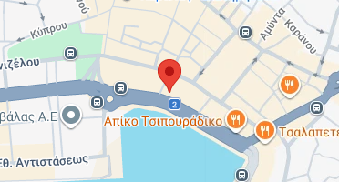Χάρτης και σημείο της επιχείρησης