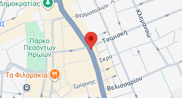 Location of business on map