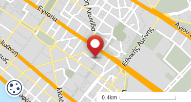 Location of business on map