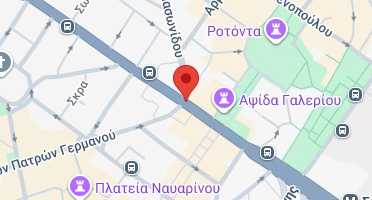 Location of business on map