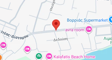 Location of business on map