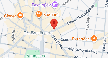 Location of business on map