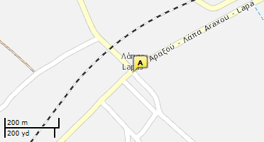 Location of business on map