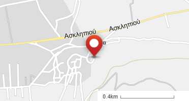 Location of business on map