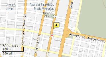 Location of business on map