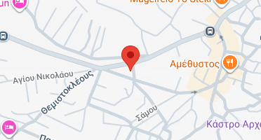 Location of business on map