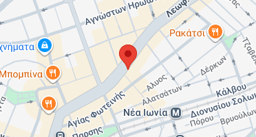 Location of business on map