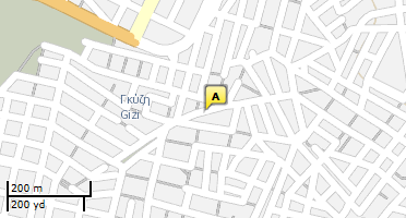 Location of business on map