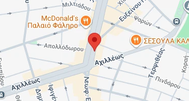 Location of business on map