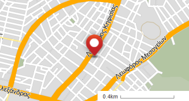 Location of business on map
