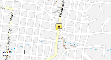 Location of business on map