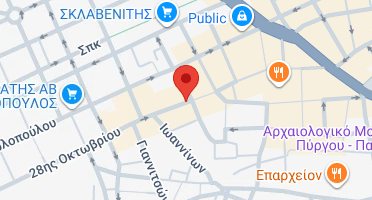 Location of business on map