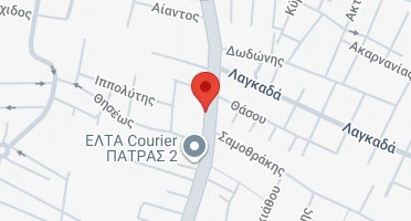 Location of business on map