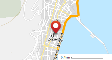Location of business on map