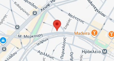 Location of business on map