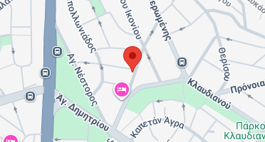 Location of business on map