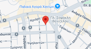 Location of business on map