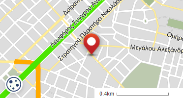 Location of business on map