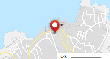 Location of business on map