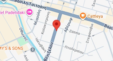 Location of business on map