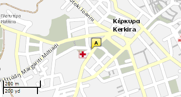 Χάρτης και σημείο της επιχείρησης
