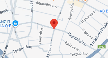 Location of business on map