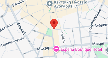 Location of business on map