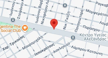 Location of business on map