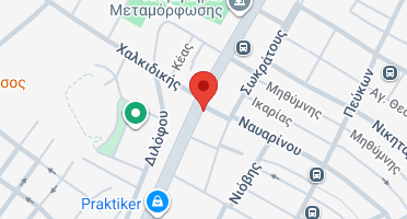 Location of business on map