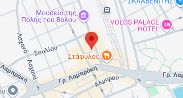 Location of business on map