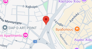 Location of business on map