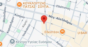 Location of business on map