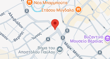 Location of business on map