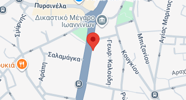 Location of business on map