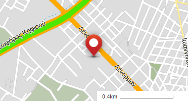 Location of business on map