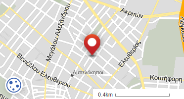 Location of business on map