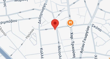 Location of business on map