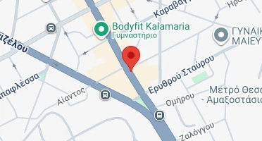 Location of business on map
