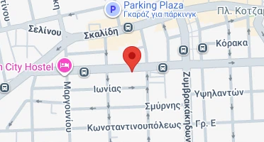 Location of business on map