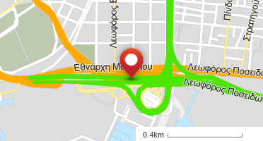 Χάρτης και σημείο της επιχείρησης