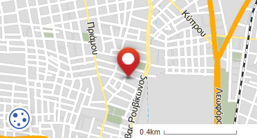 Location of business on map