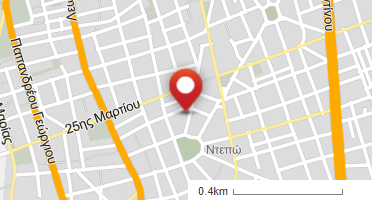 Location of business on map
