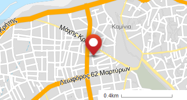 Location of business on map