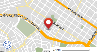Location of business on map