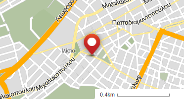 Location of business on map