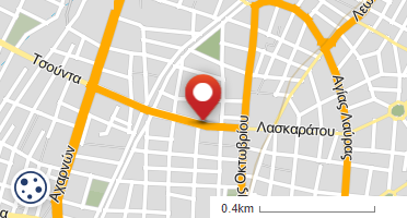 Χάρτης και σημείο της επιχείρησης