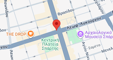 Χάρτης και σημείο της επιχείρησης