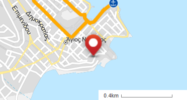 Location of business on map