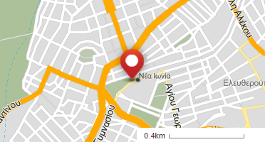 Location of business on map
