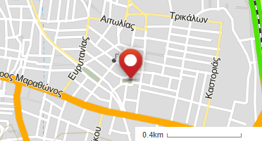 Location of business on map